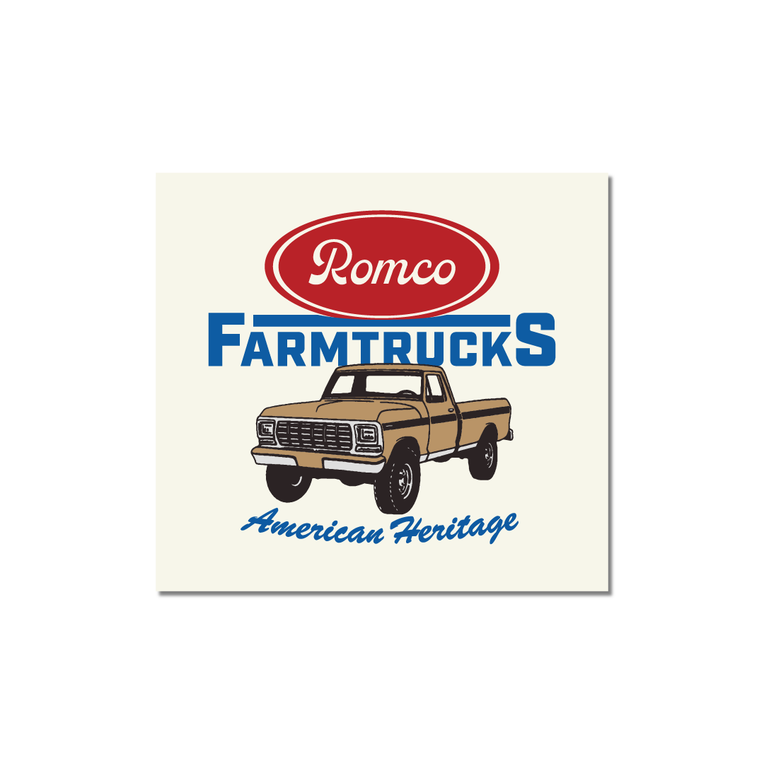 Adesivo American Heritage Romco X Farmtrucks