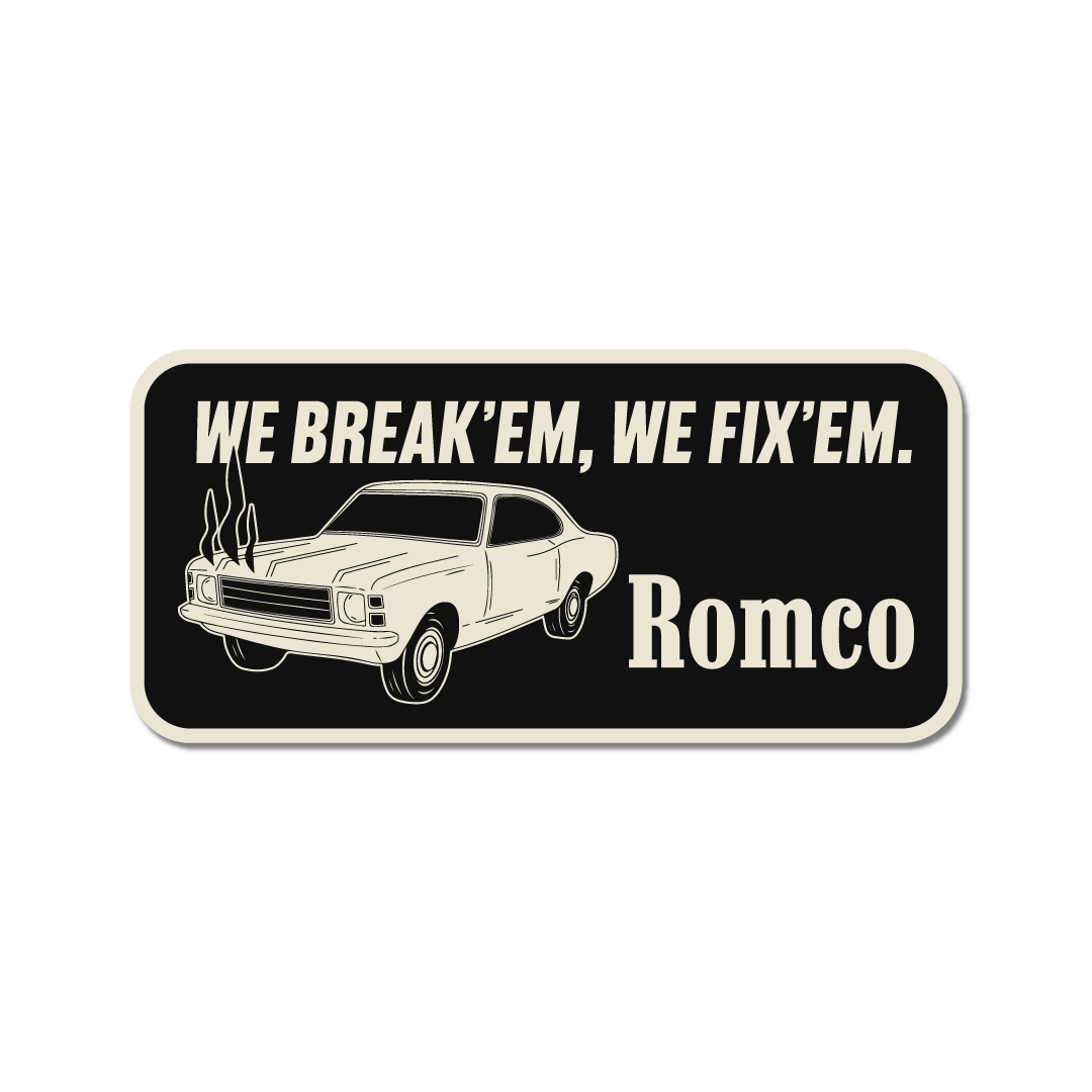 Adesivo American Heritage Romco X Farmtrucks (Cópia)
