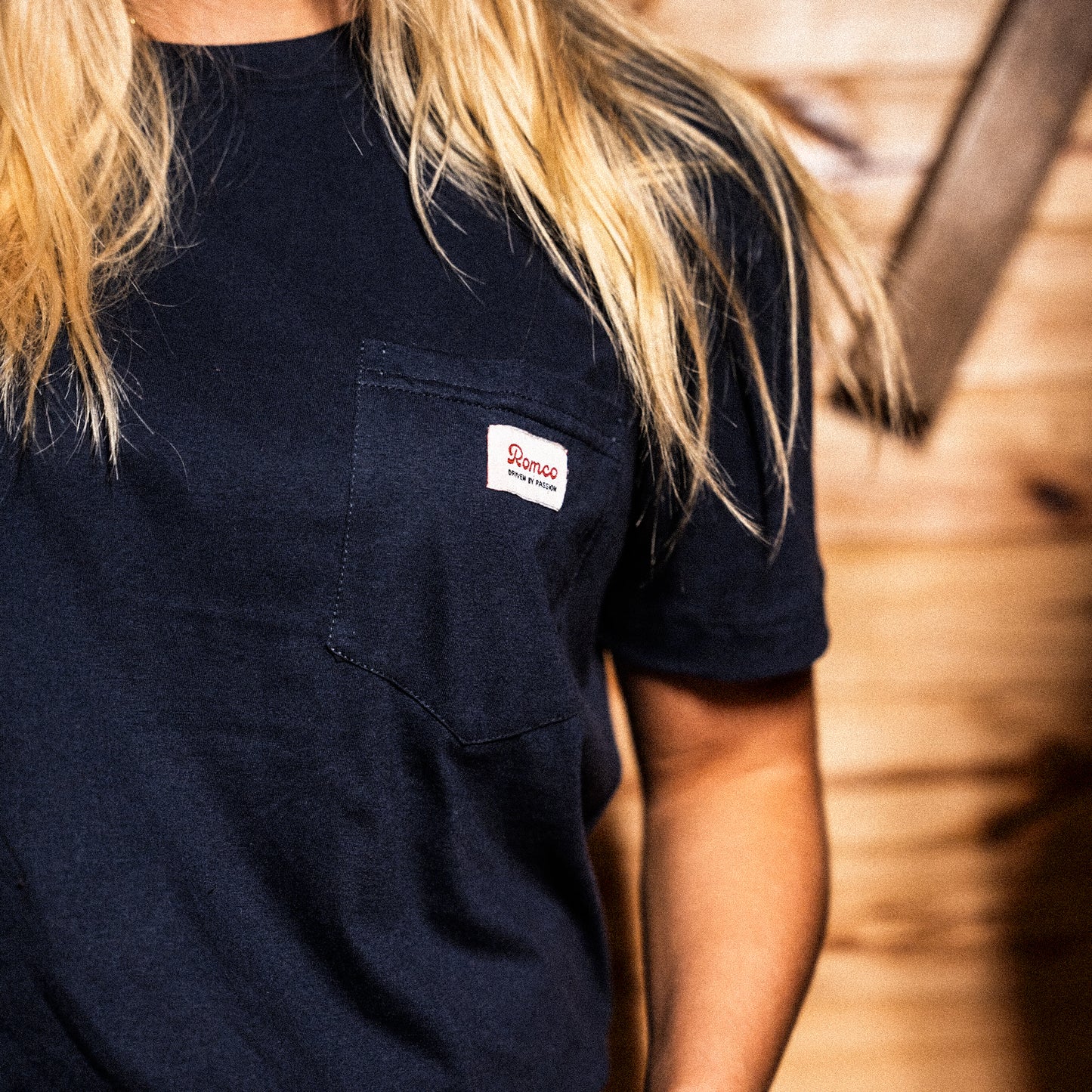 Camiseta Work Pocket Navy
