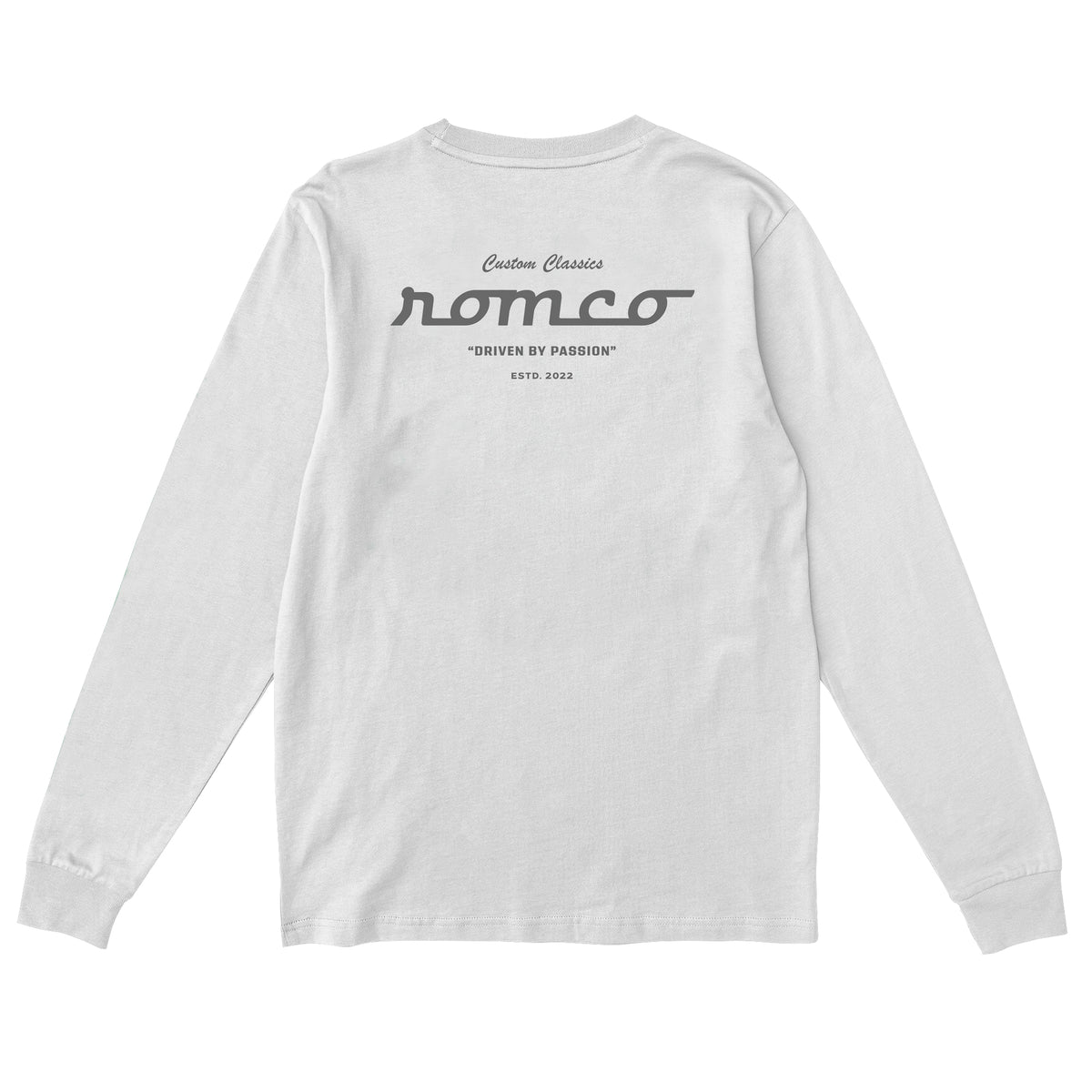 Camiseta Manga Longa Classic White