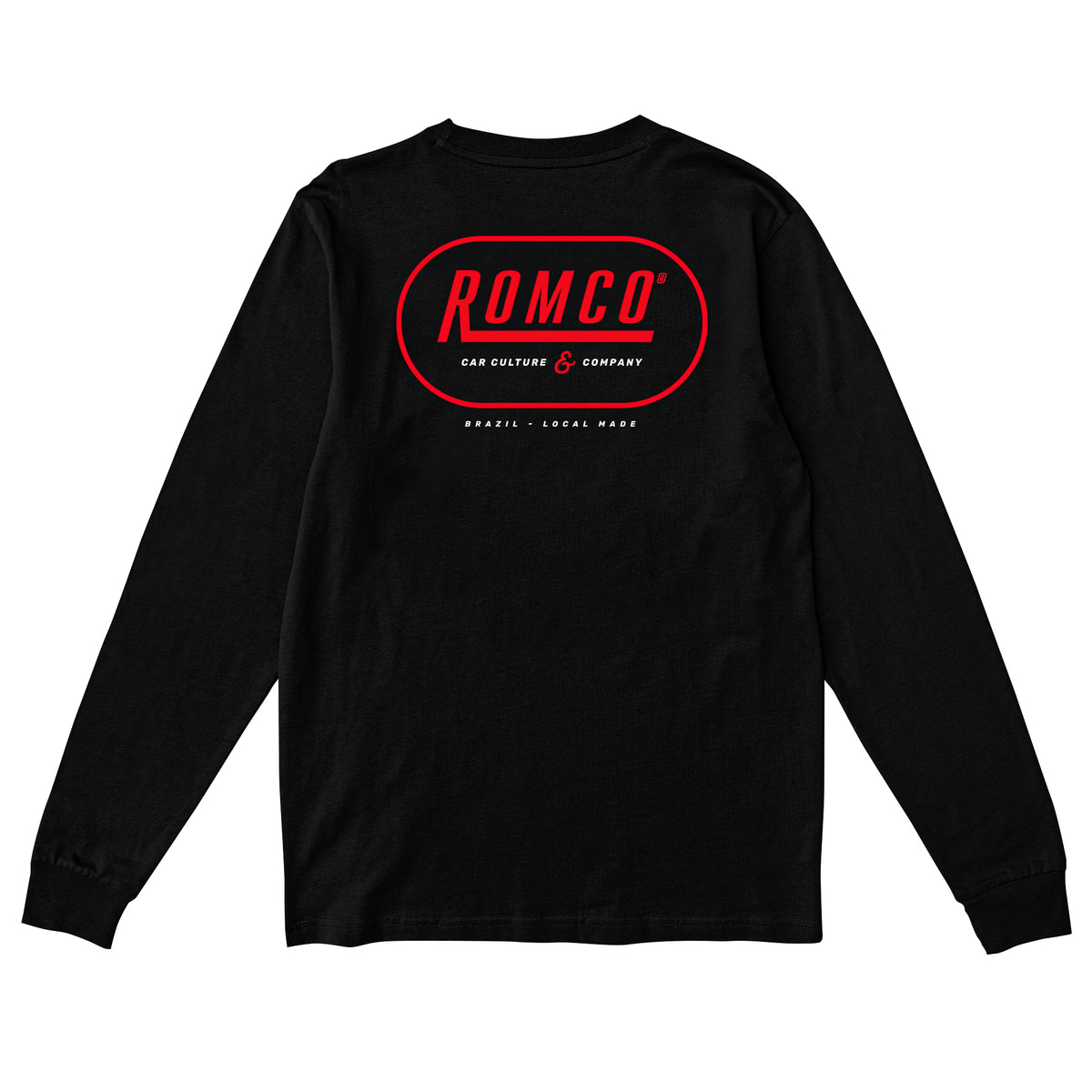 Camiseta Manga Longa Firma Black