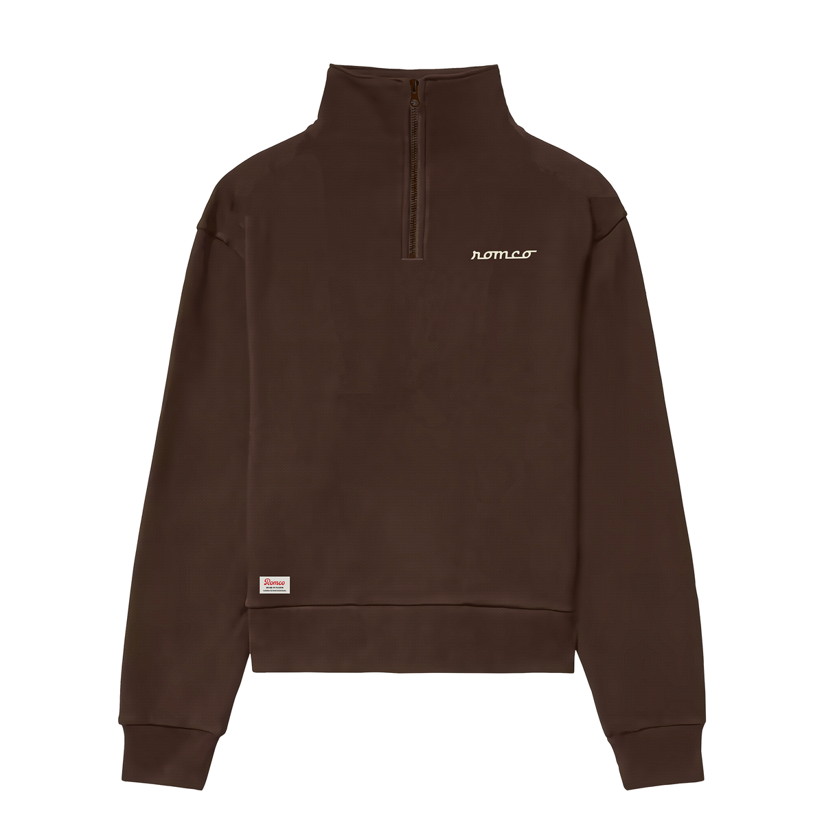 Moletom Half Zip Lumberjack Brown
