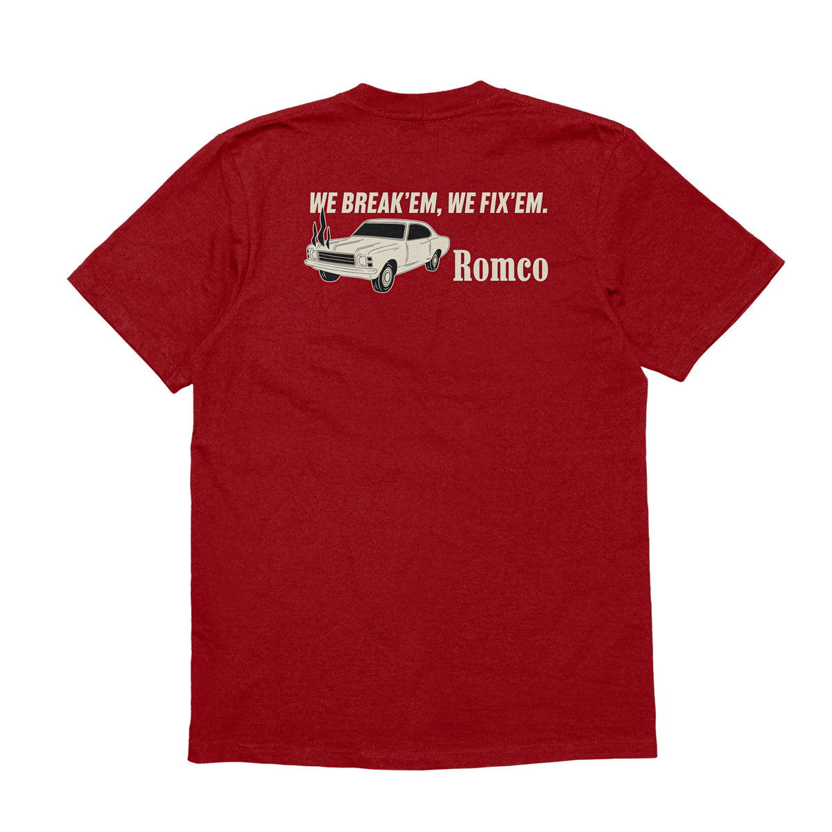 Camiseta Reparos Rubro Red