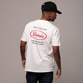 Camiseta Romco Company Off White