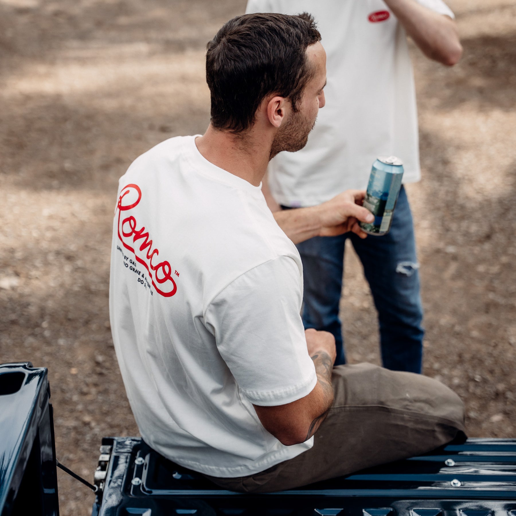 Camiseta Gasoline Adventure Off White