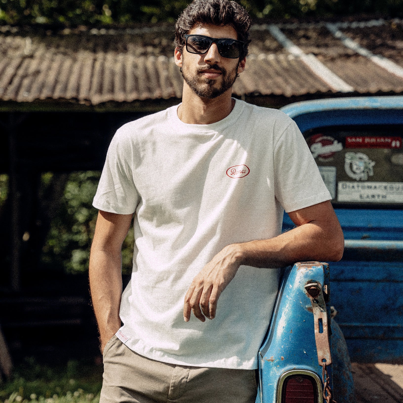 Camiseta Romco Company Off White