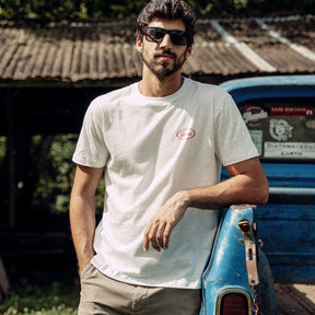 Camiseta Romco Company Off White