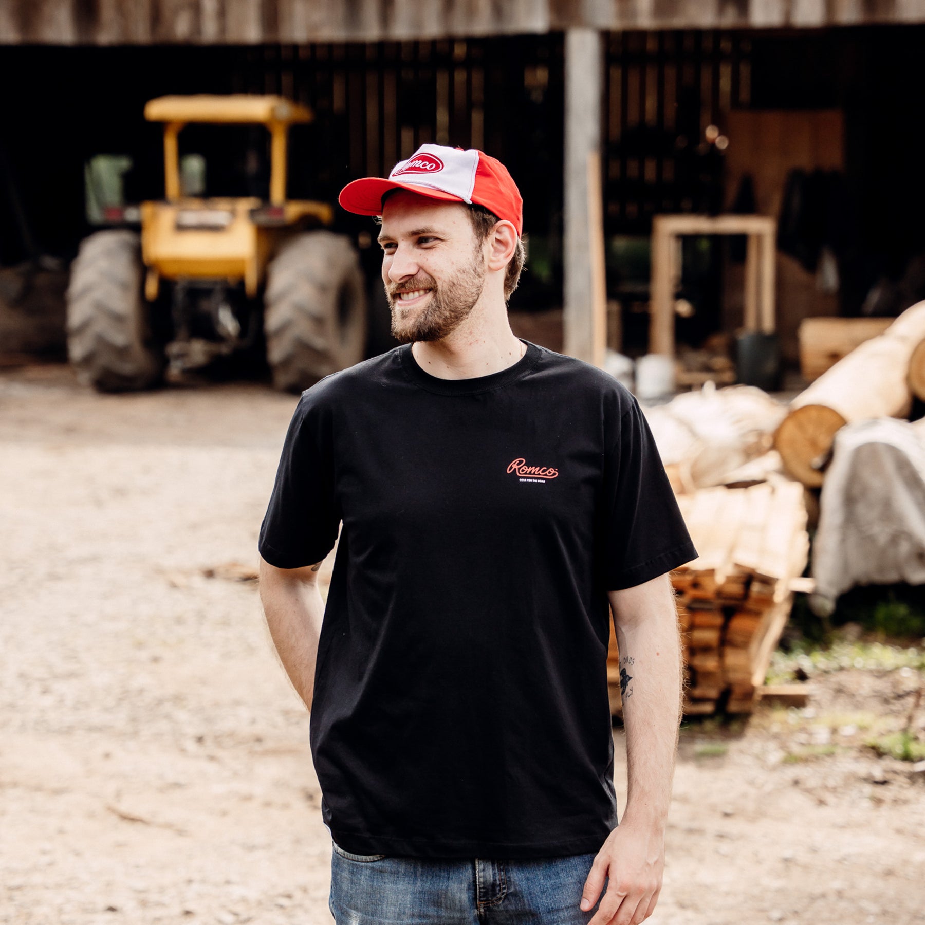 Boné Trucker Classic Red