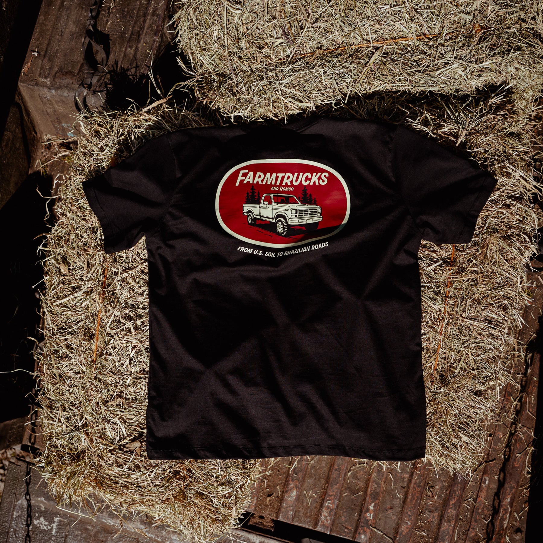Camiseta Bullnose Romco X Farmtrucks