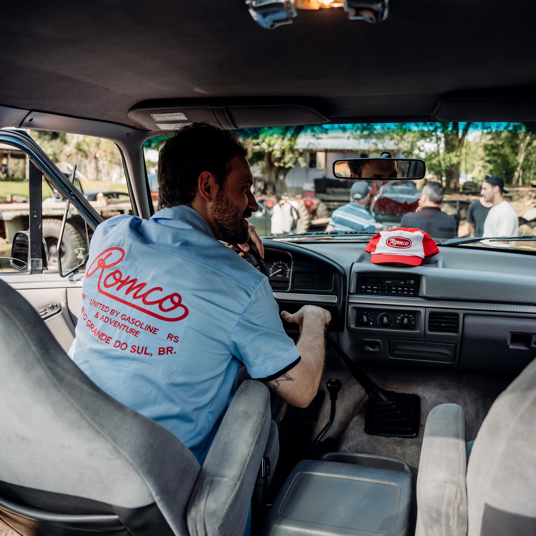 Boné Trucker Classic Red