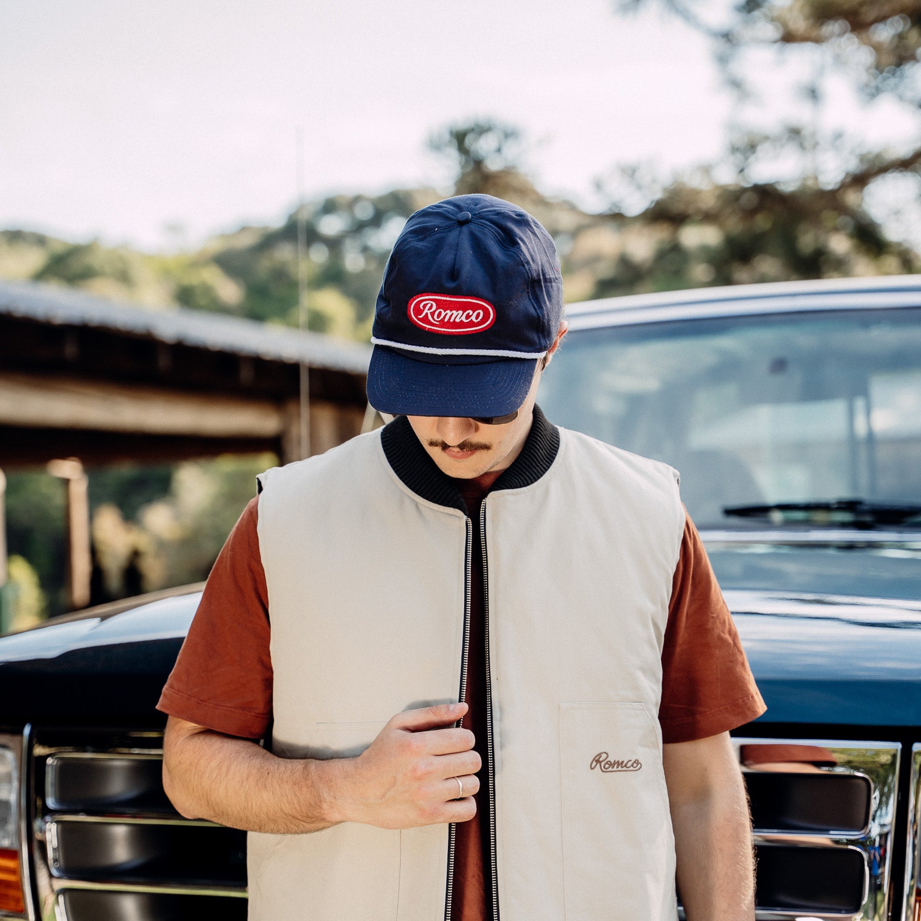 Boné Trucker Classic Navy