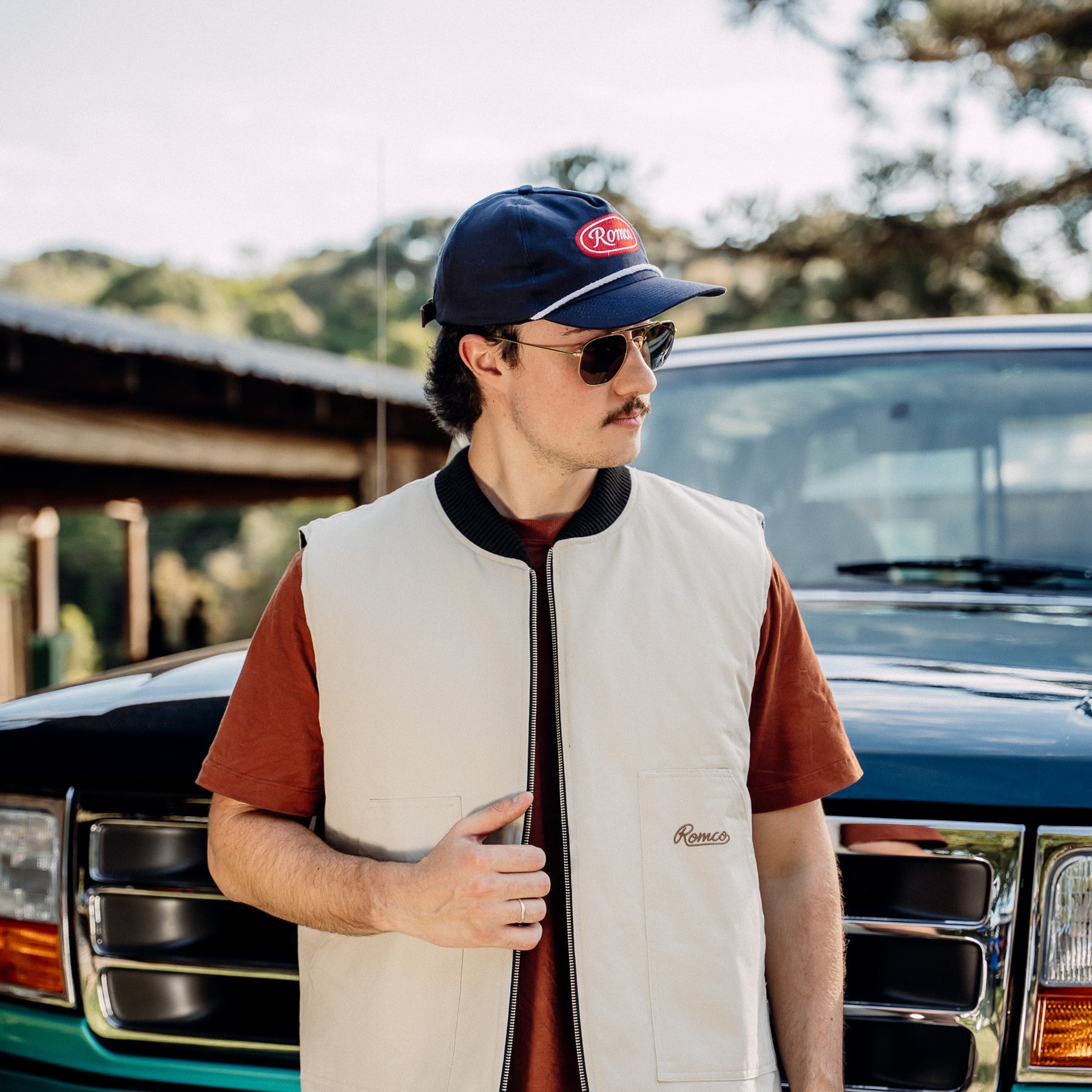 Boné Trucker Classic Navy