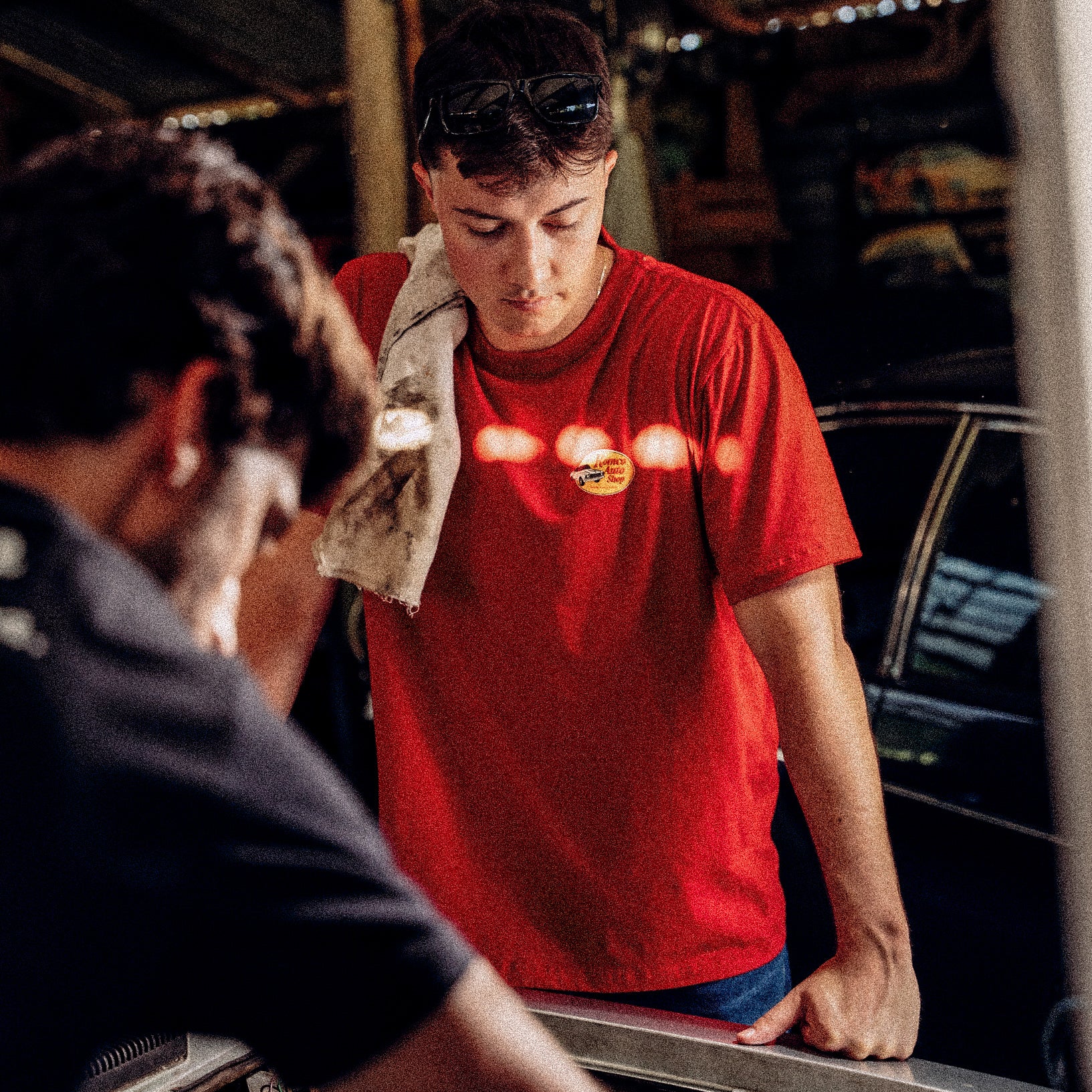 Camiseta Romco Auto Shop Rubro