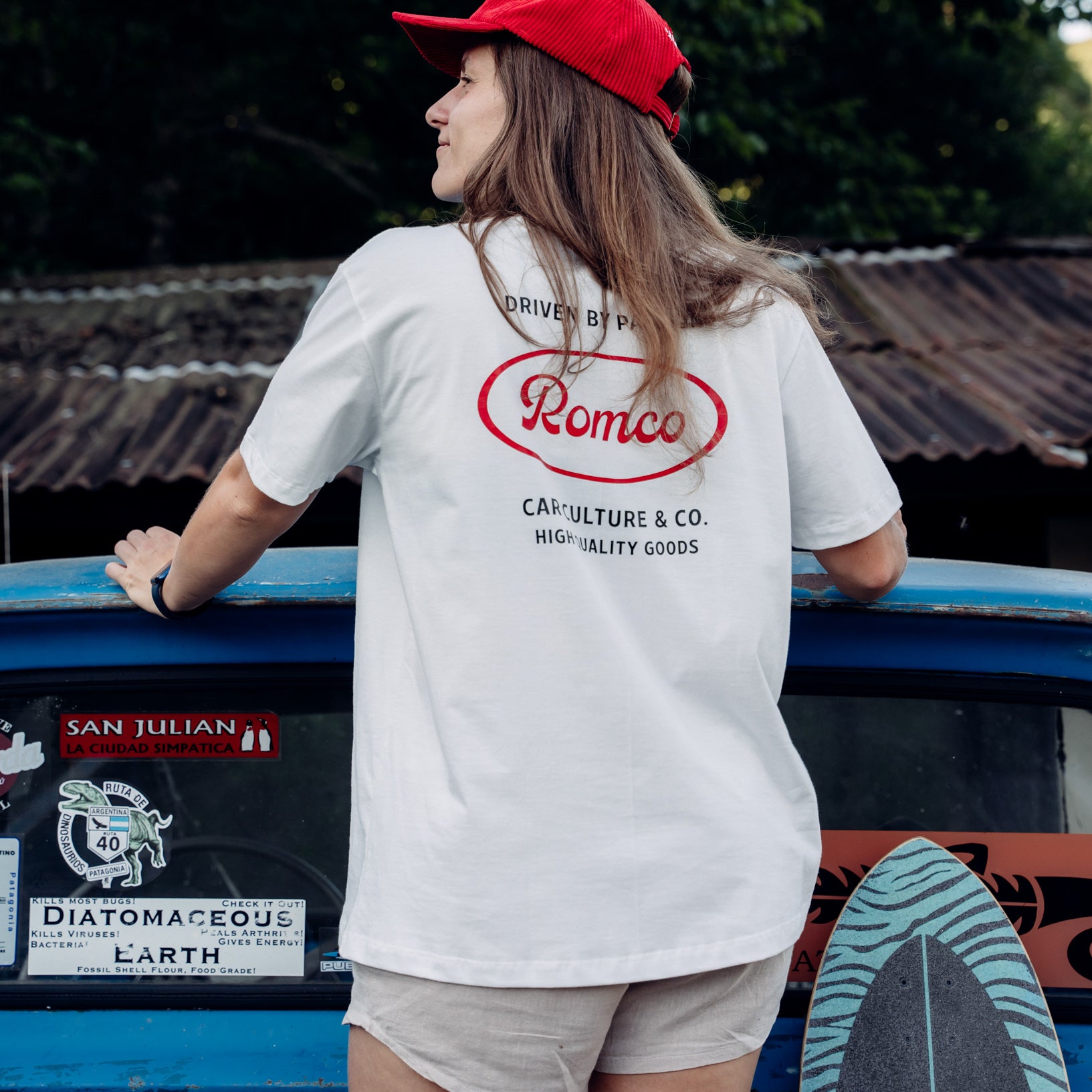 Camiseta Romco Company Off White