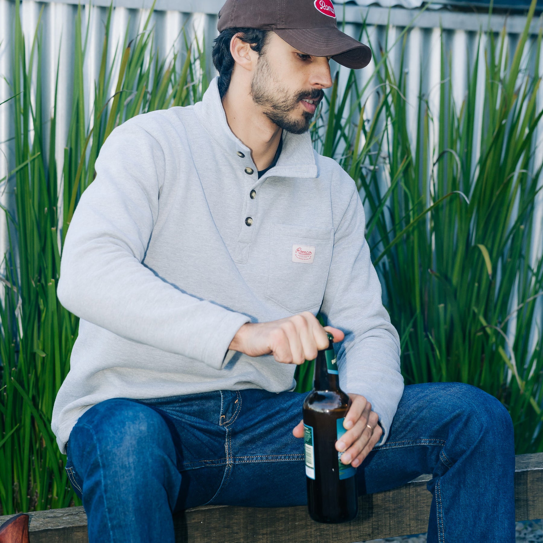 Quarter Button Lumberjack