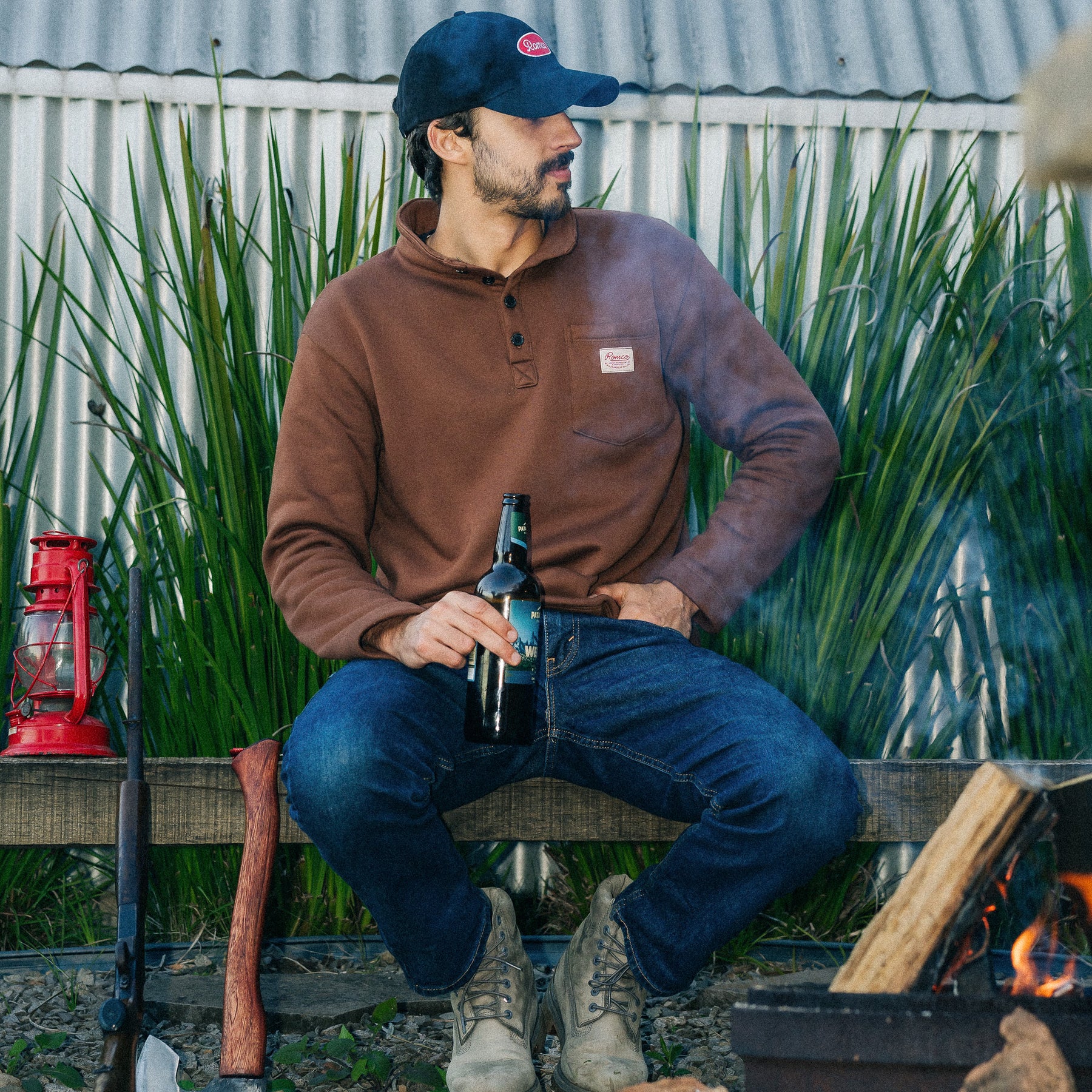 Quarter Button Lumberjack