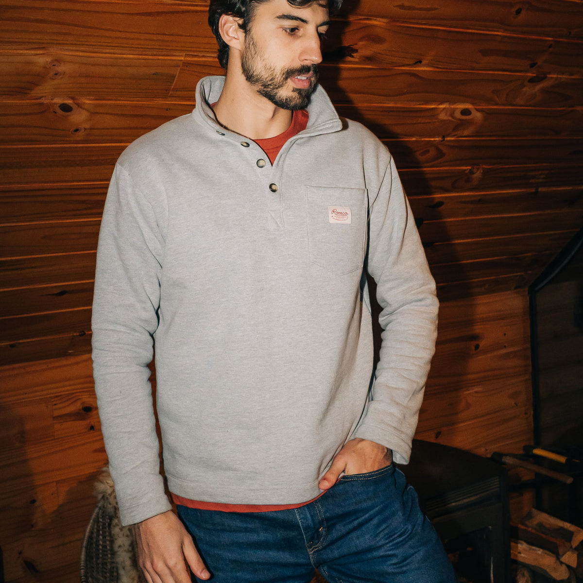Quarter Button Lumberjack