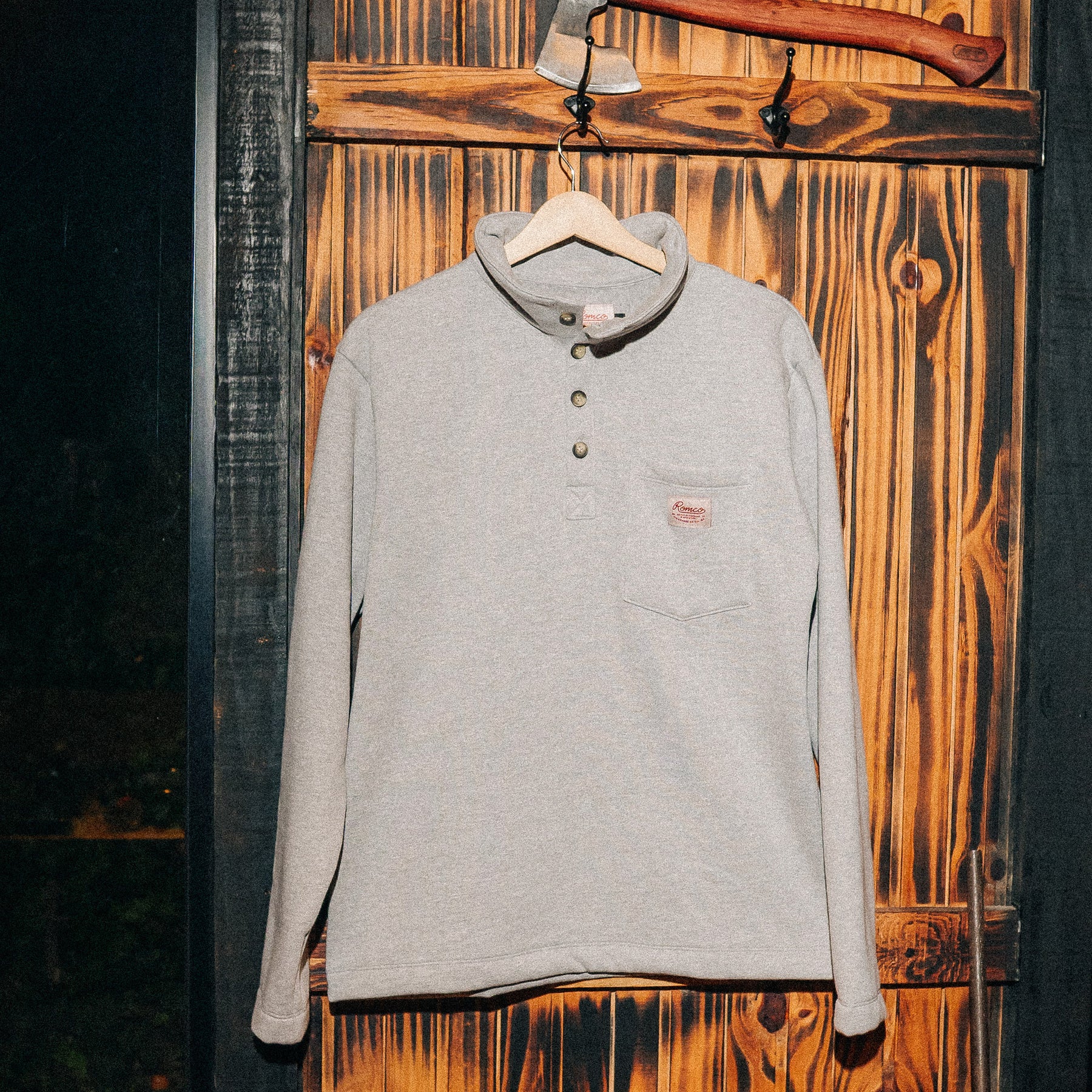 Quarter Button Lumberjack