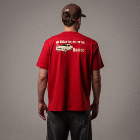 Camiseta Reparos Rubro Red
