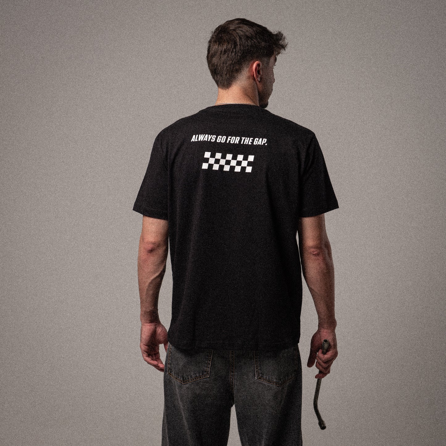 Camiseta "THE GAP" Black