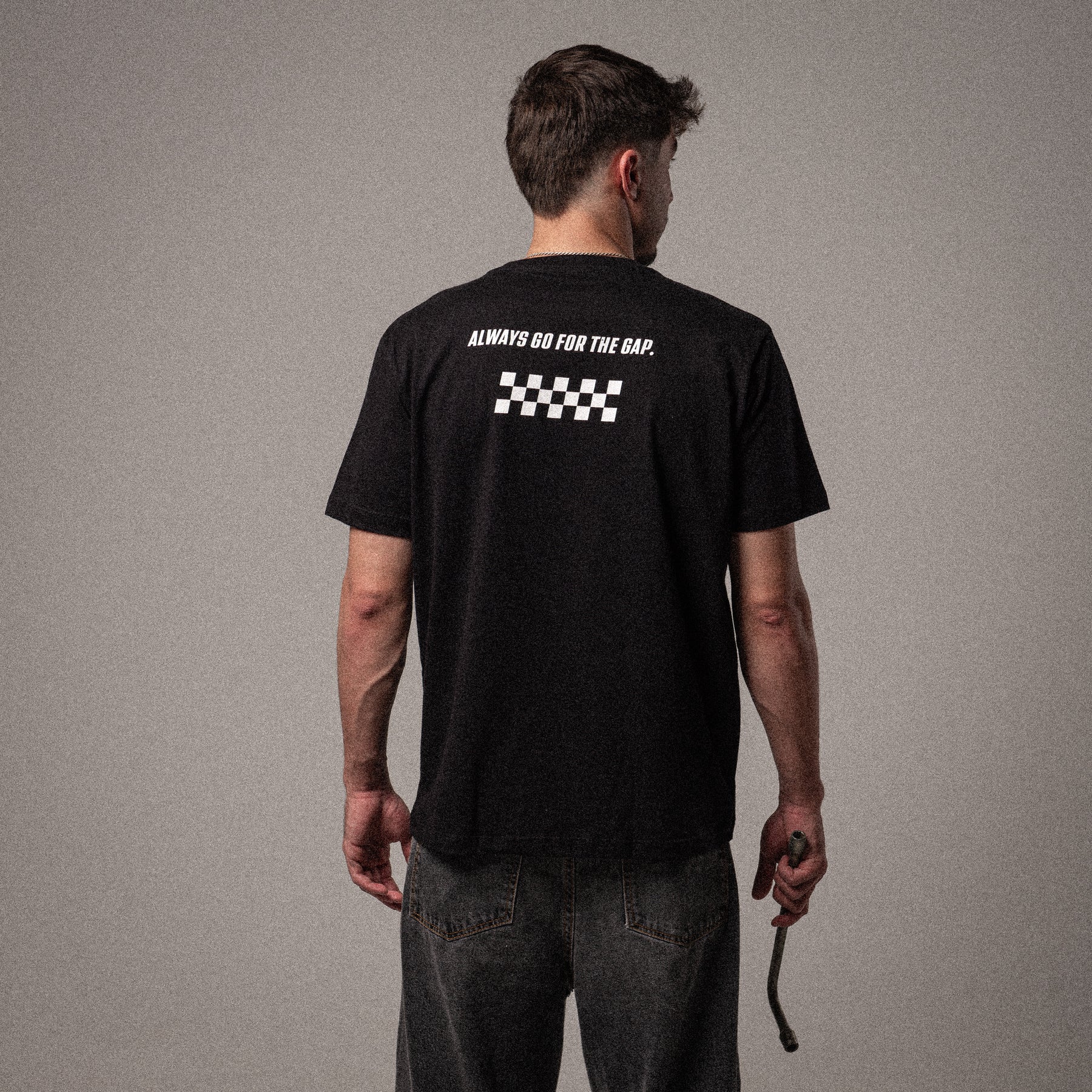 Camiseta "THE GAP" Black