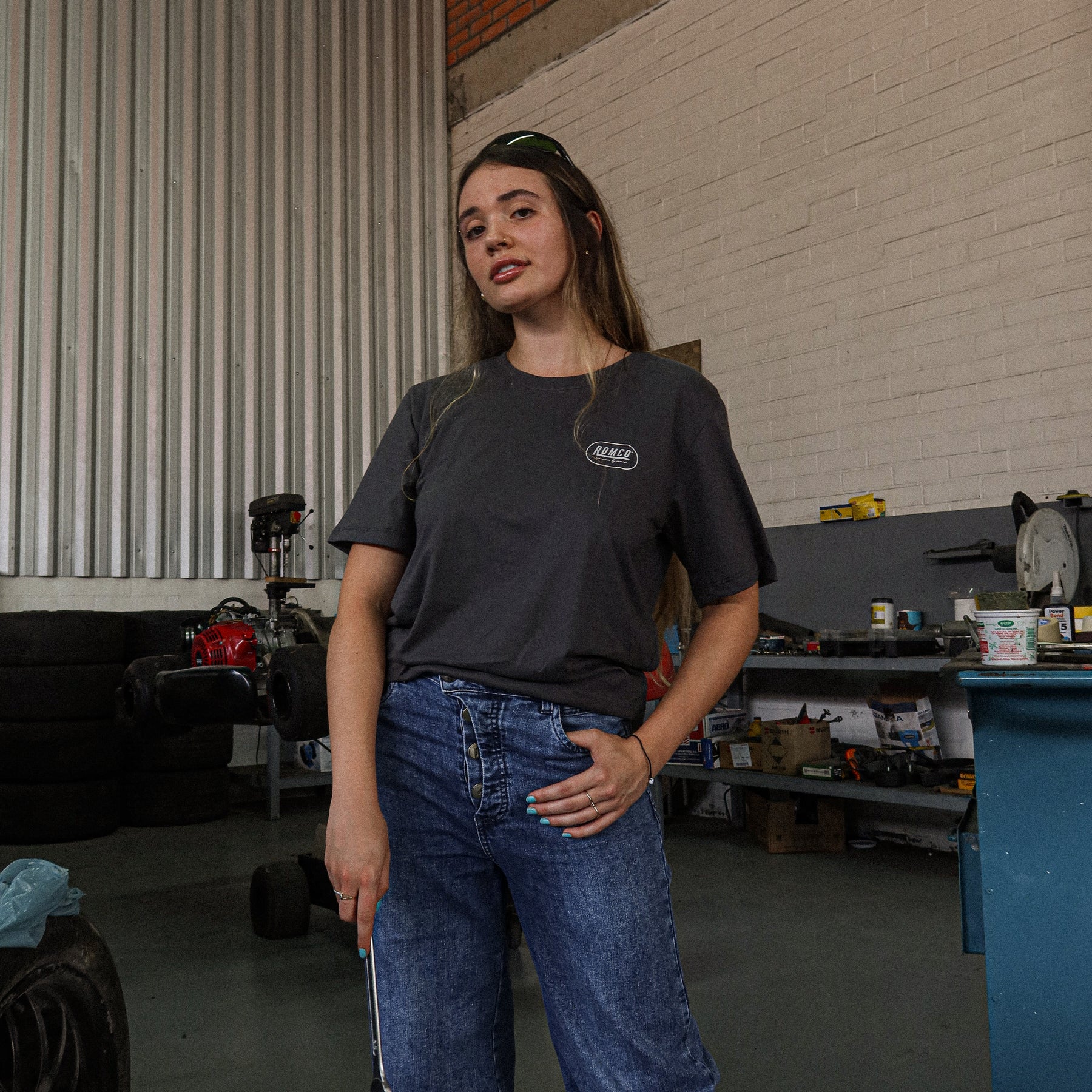 Camiseta FIRMA - Chumbo