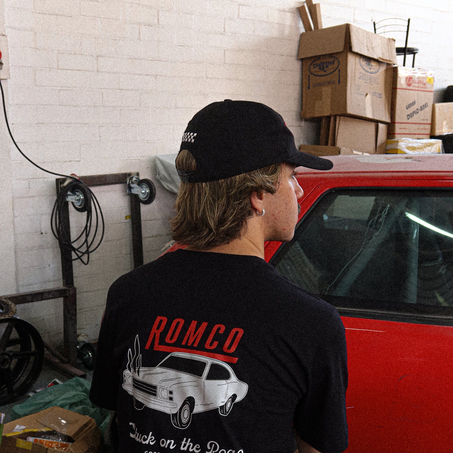 Boné Trucker Black