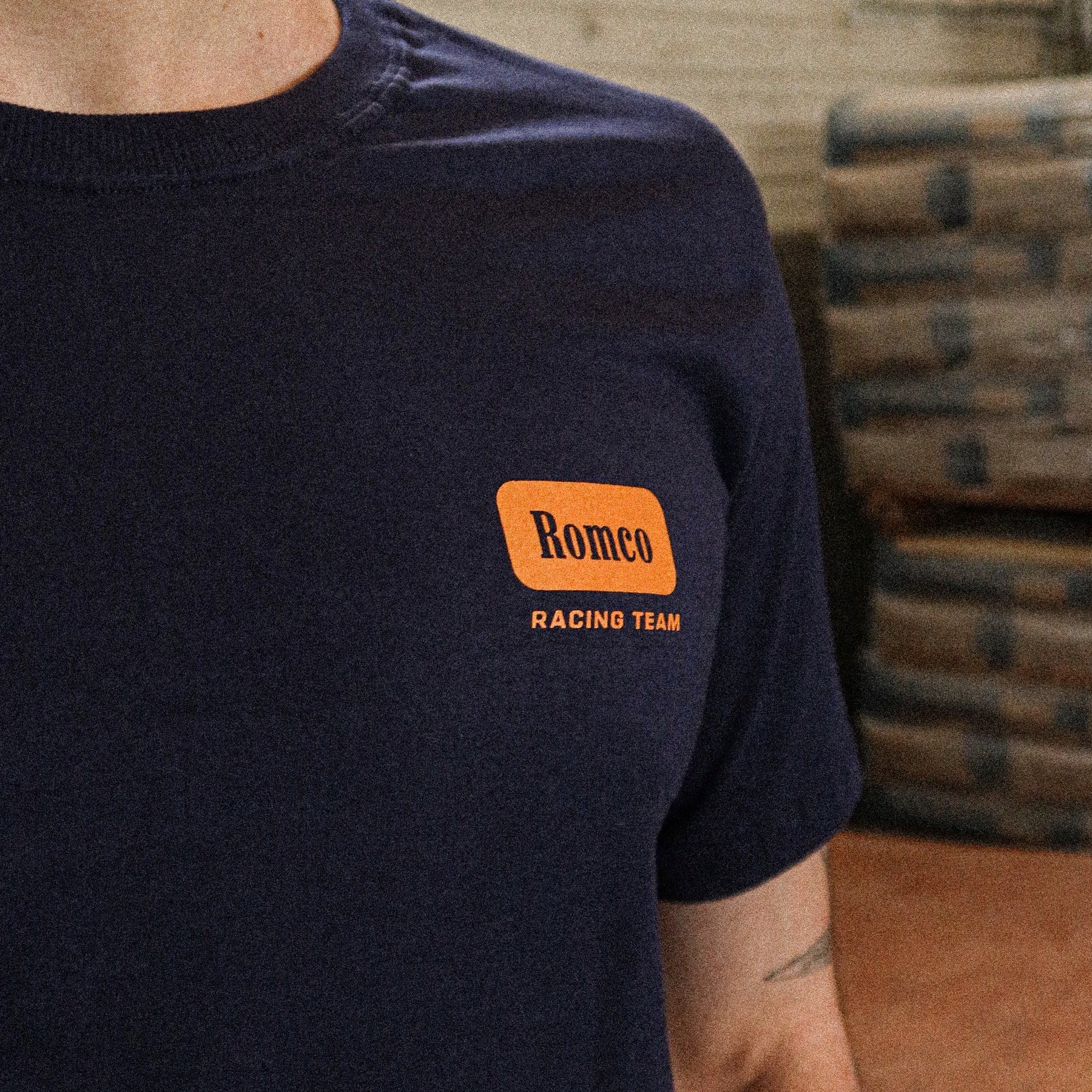 Camiseta Racing Team - Marinho