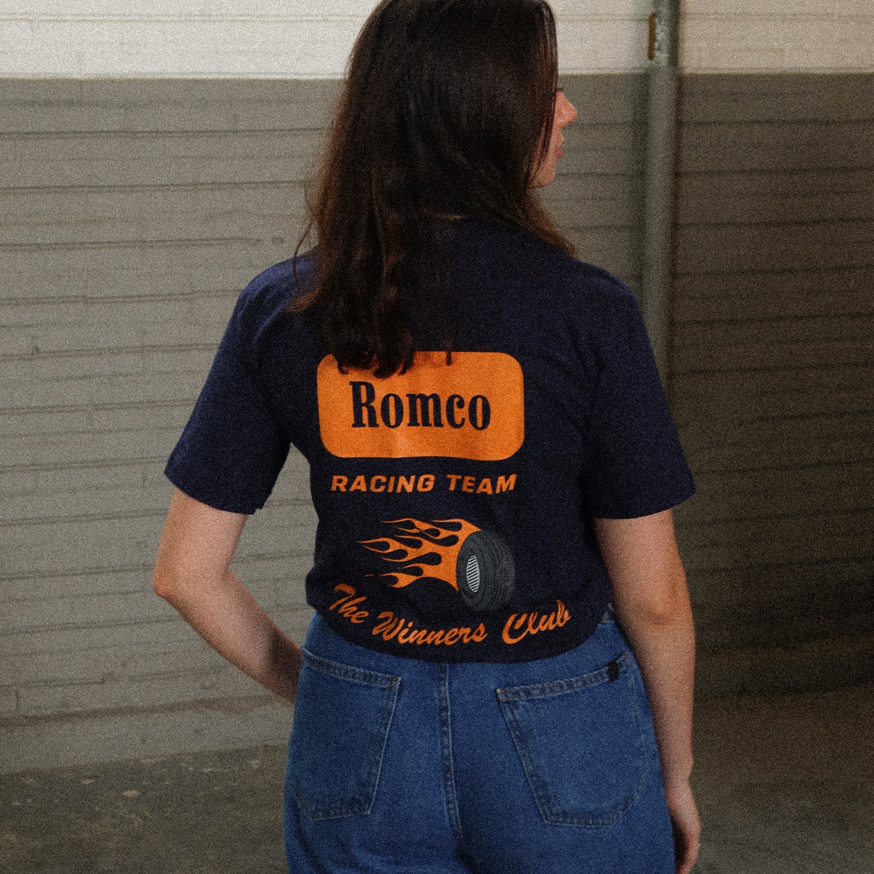 Camiseta Racing Team - Marinho