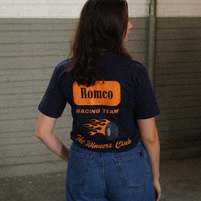 Camiseta Racing Team - Marinho