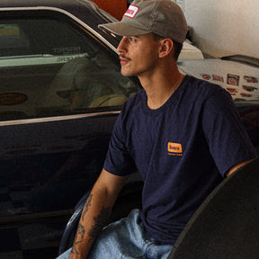 Camiseta Racing Team - Marinho