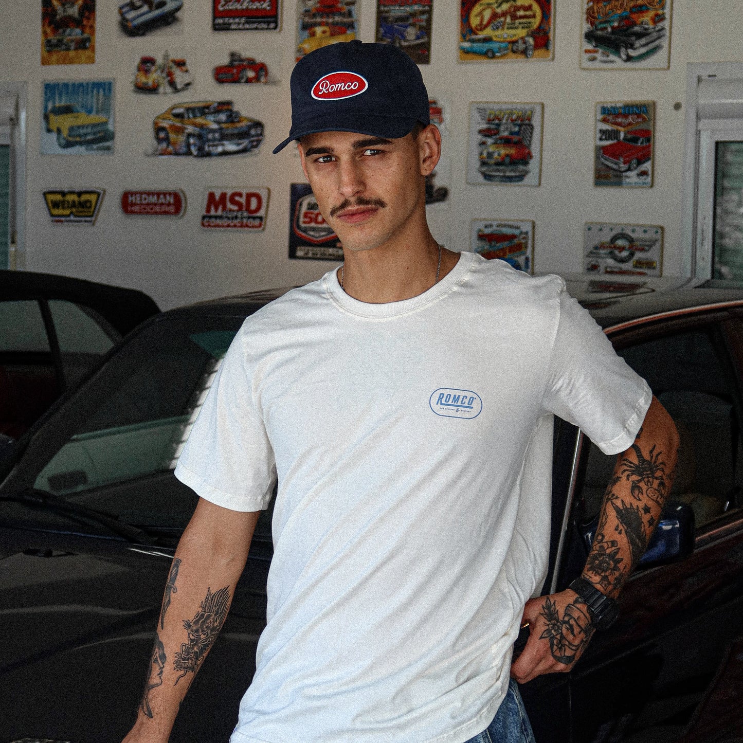 Boné Trucker Navy