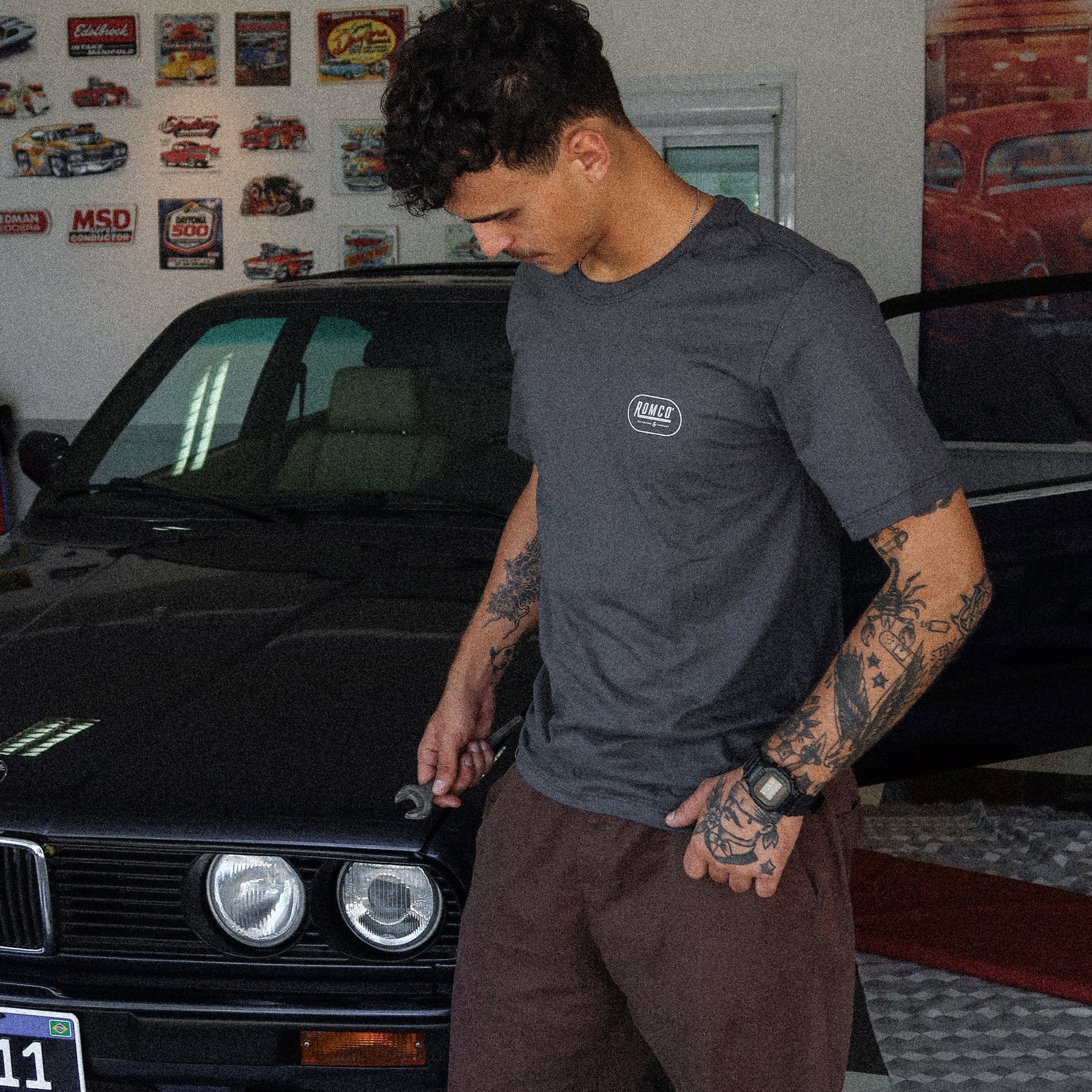 Camiseta FIRMA - Chumbo