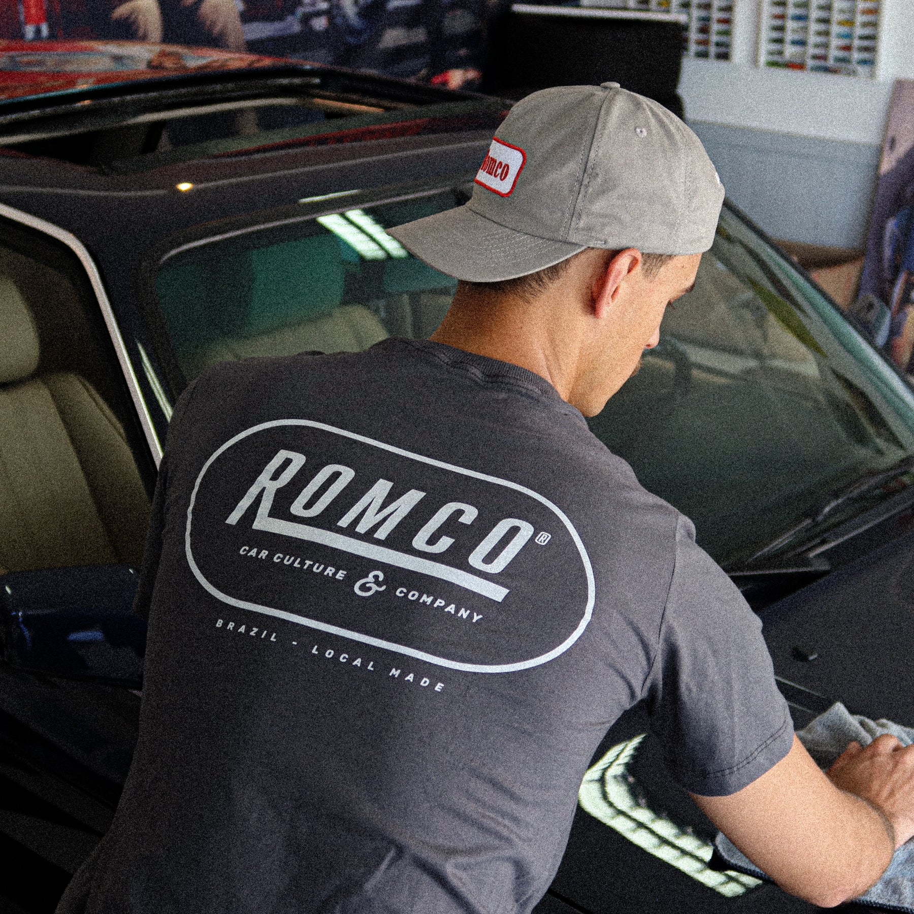 Camiseta FIRMA - Chumbo