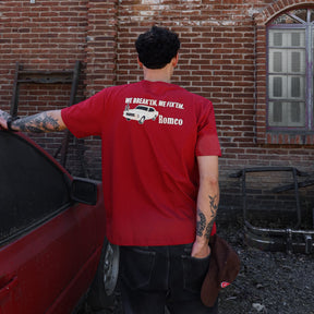 Camiseta Reparos Rubro Red