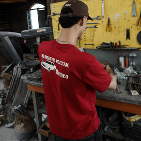 Camiseta Reparos Rubro Red