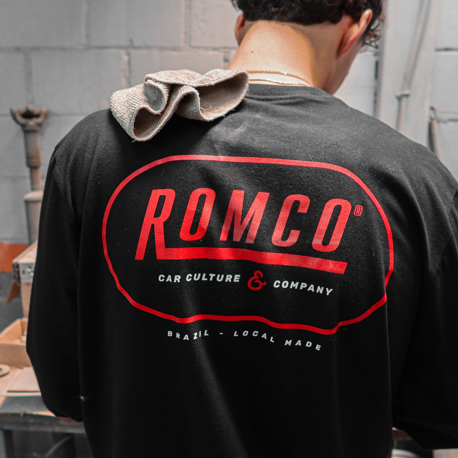 Camiseta Manga Longa Firma Black