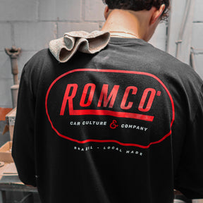 Camiseta Manga Longa Firma Black