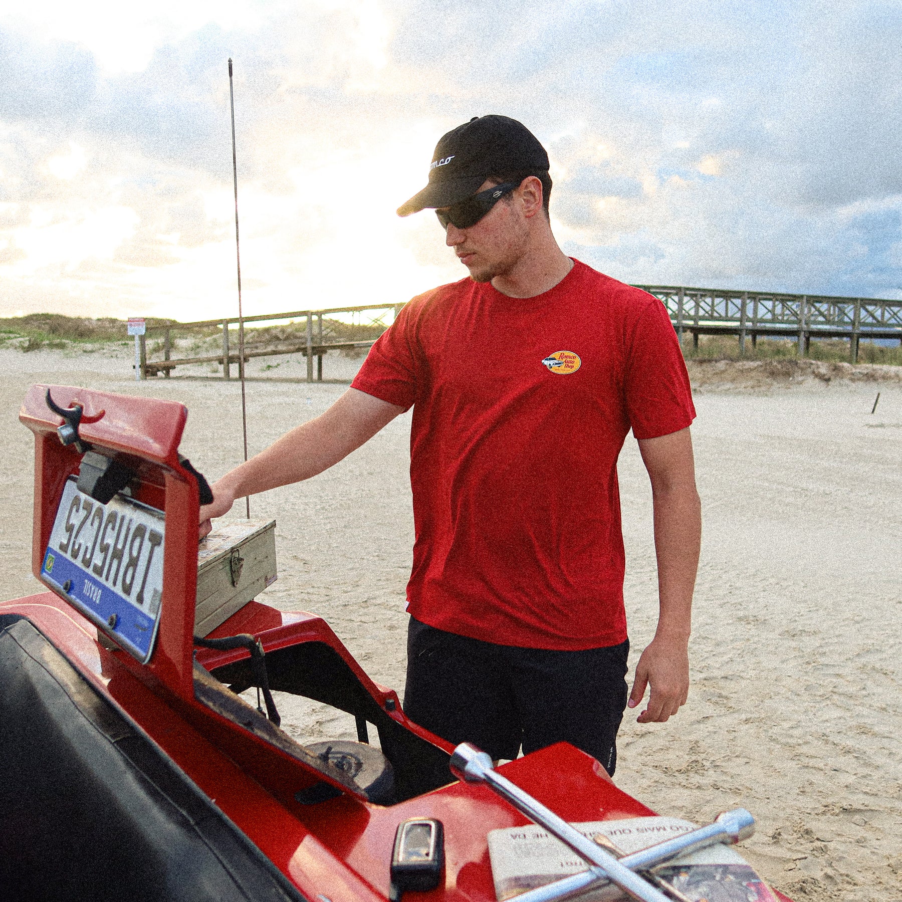 Camiseta Romco Auto Shop Rubro