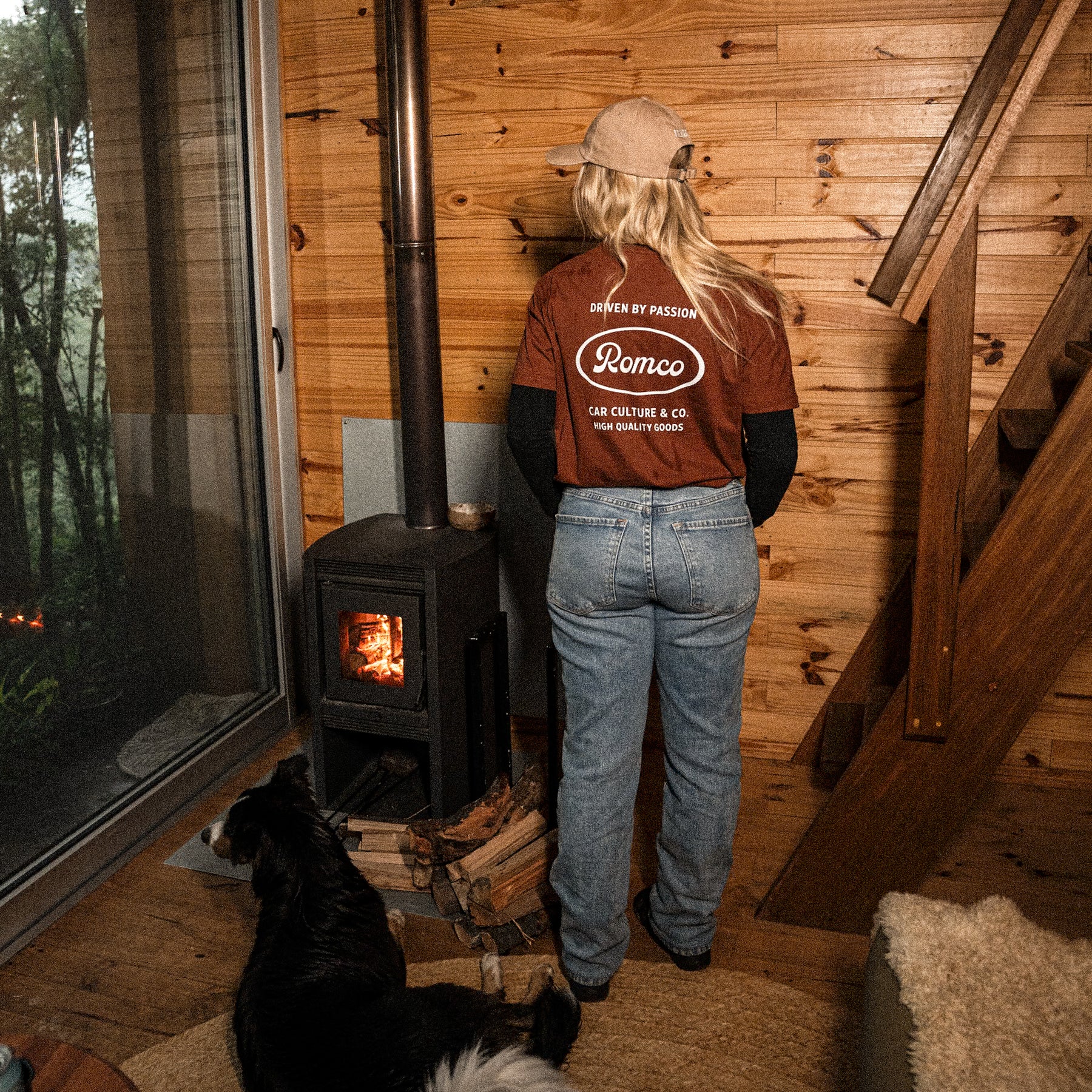 Camiseta Romco Company Brown