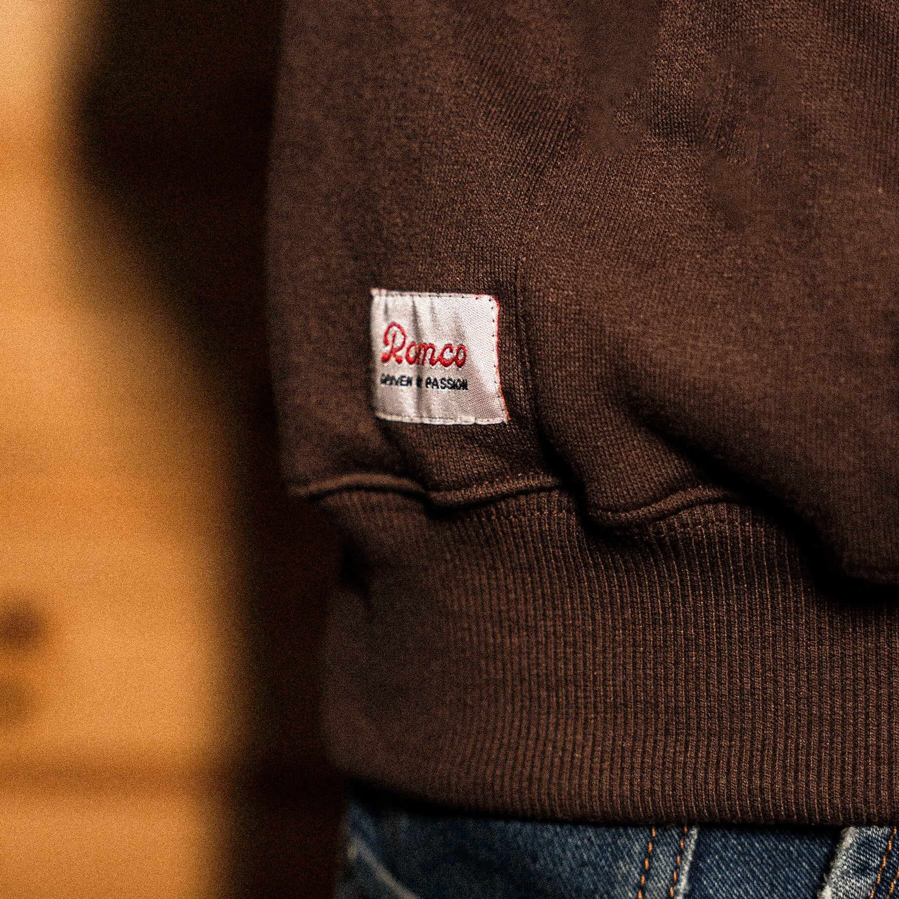 Moletom Half Zip Lumberjack Brown