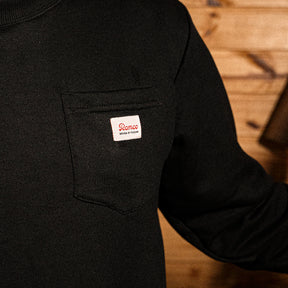 Moletom Careca Work Pocket Black