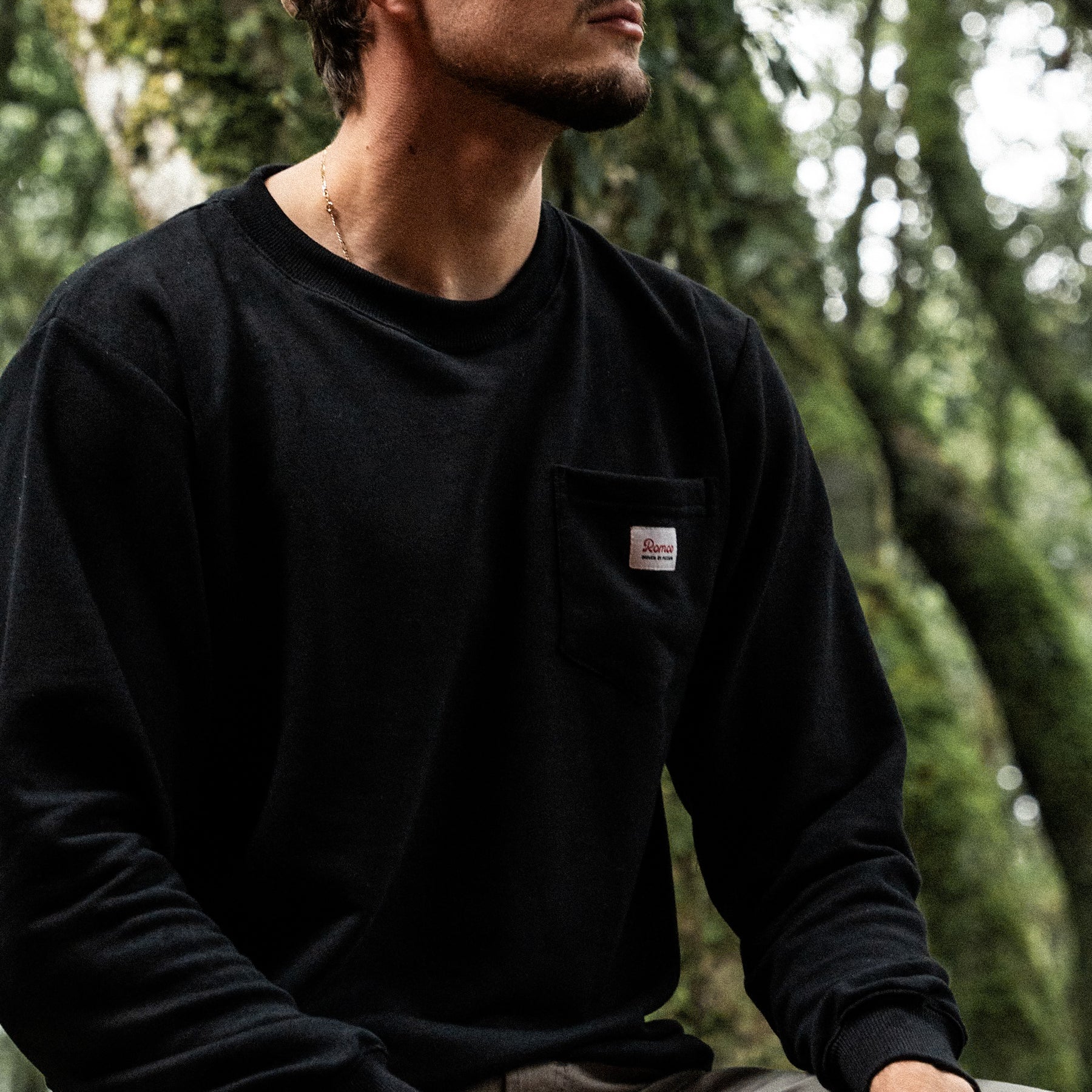 Moletom Careca Work Pocket Black