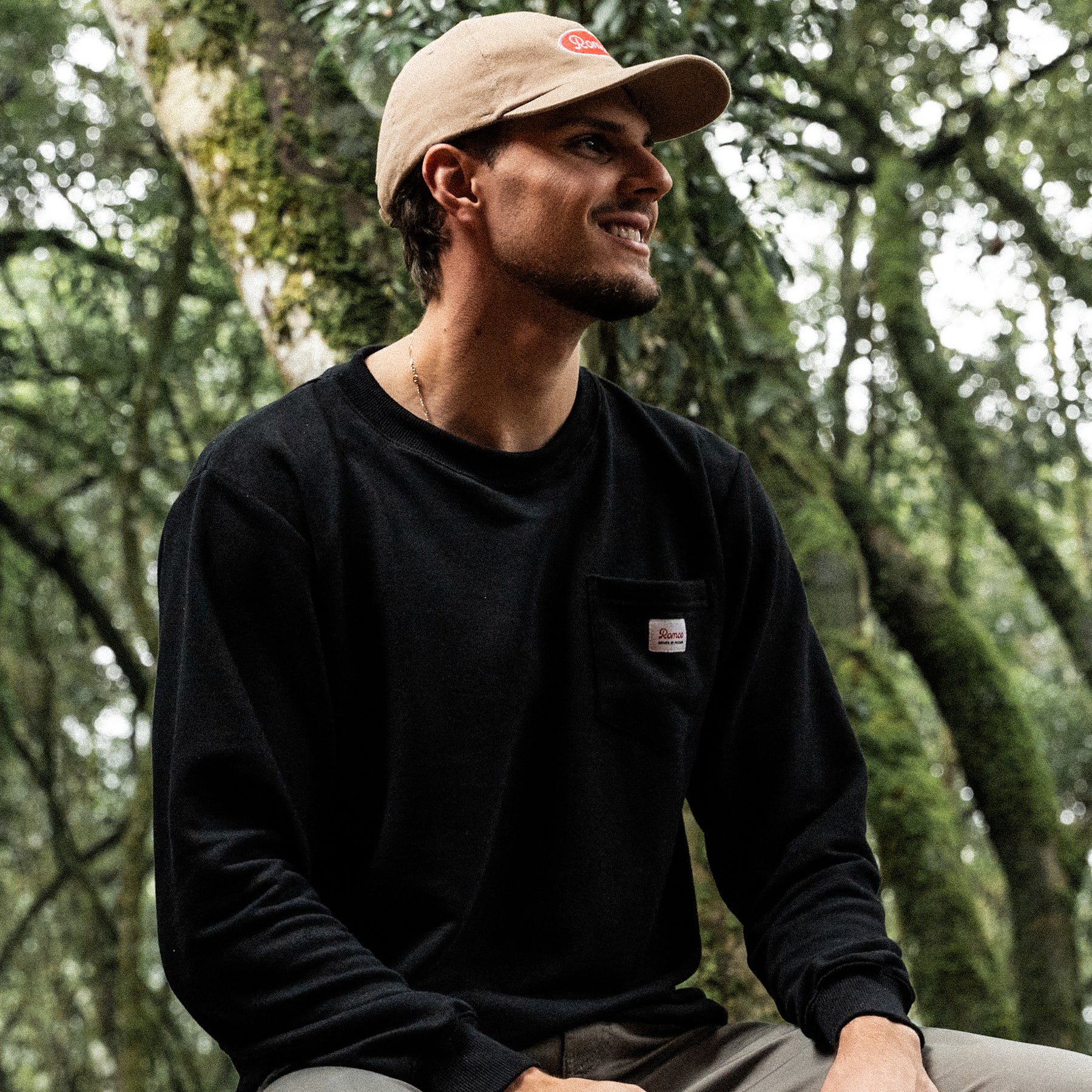 Moletom Careca Work Pocket Black