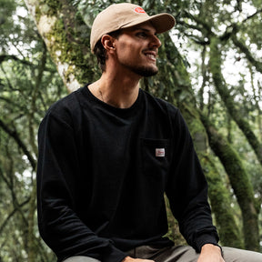 Moletom Careca Work Pocket Black