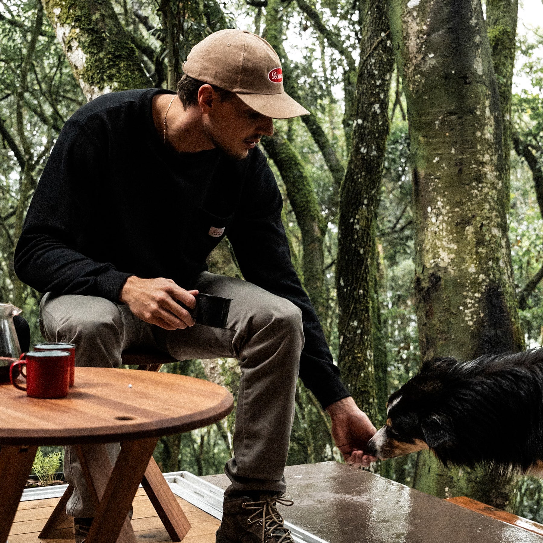 Moletom Careca Work Pocket Black