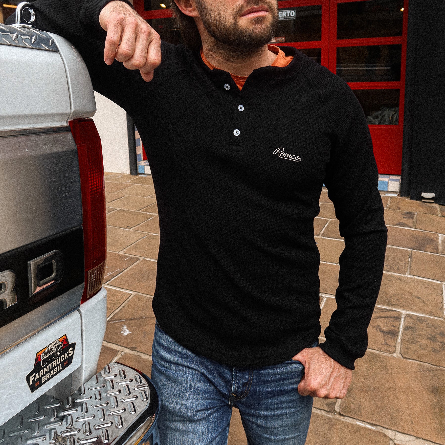 Camisa Lumberjack Henley