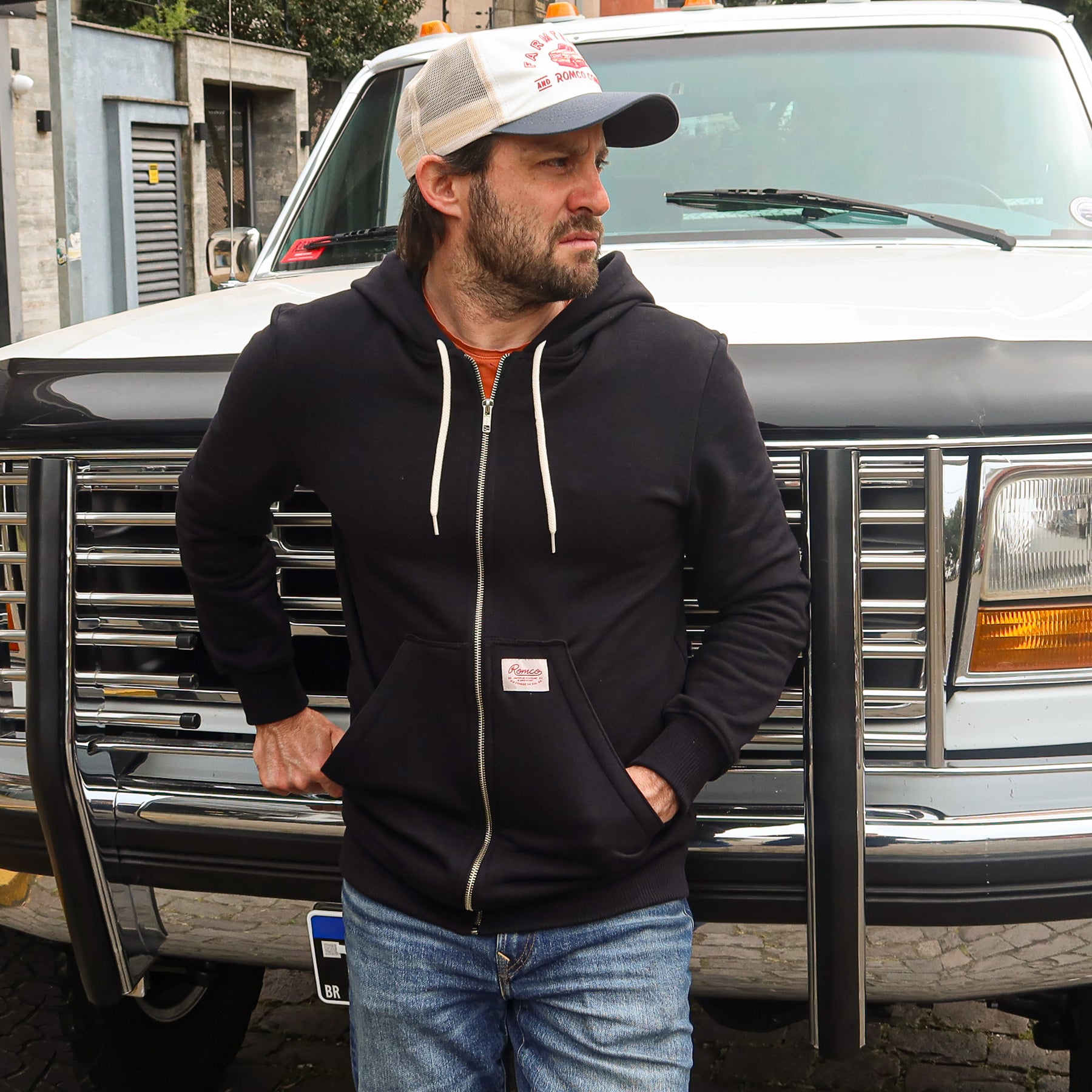 Moletom Capuz Work Hoodie Black