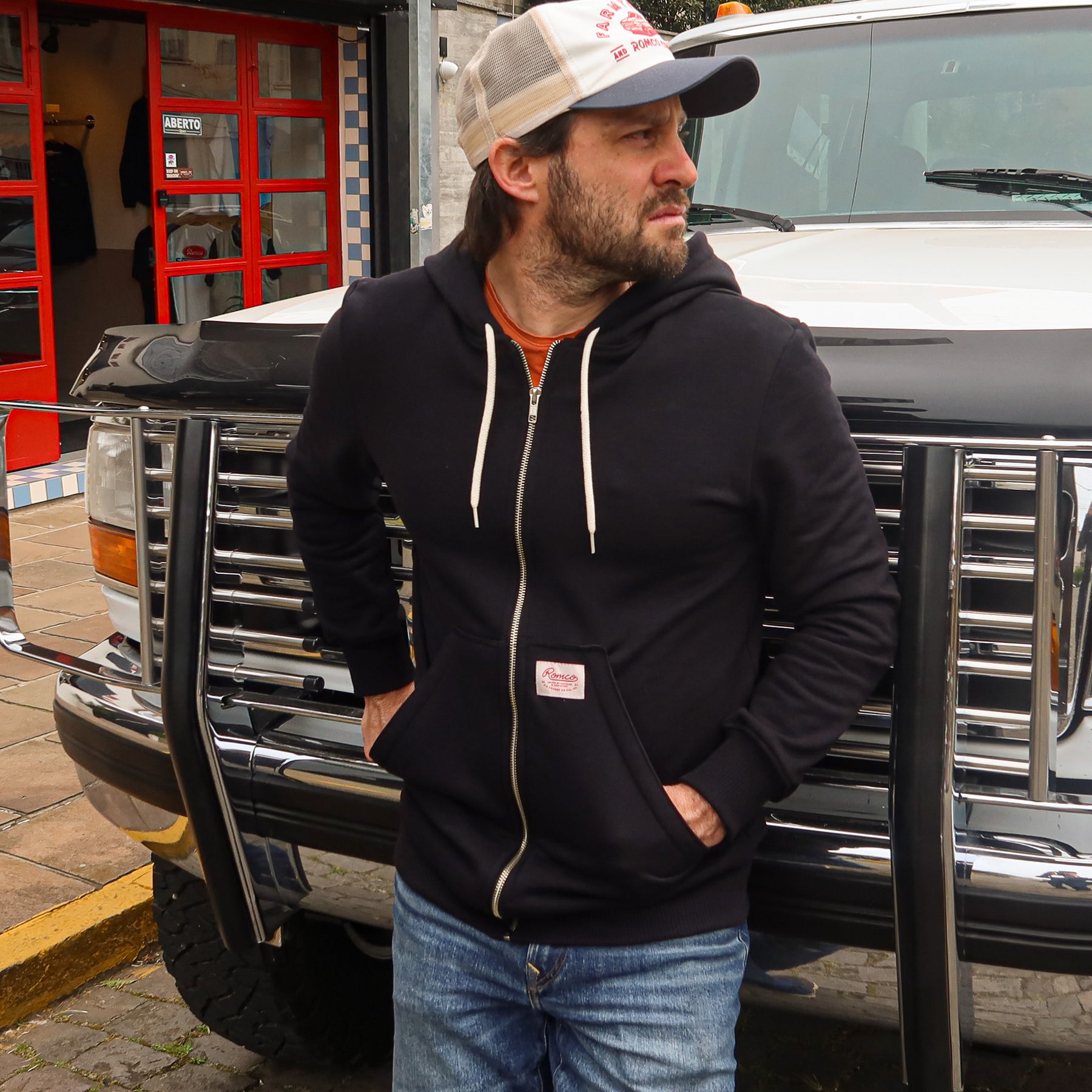 Moletom Capuz Work Hoodie Black