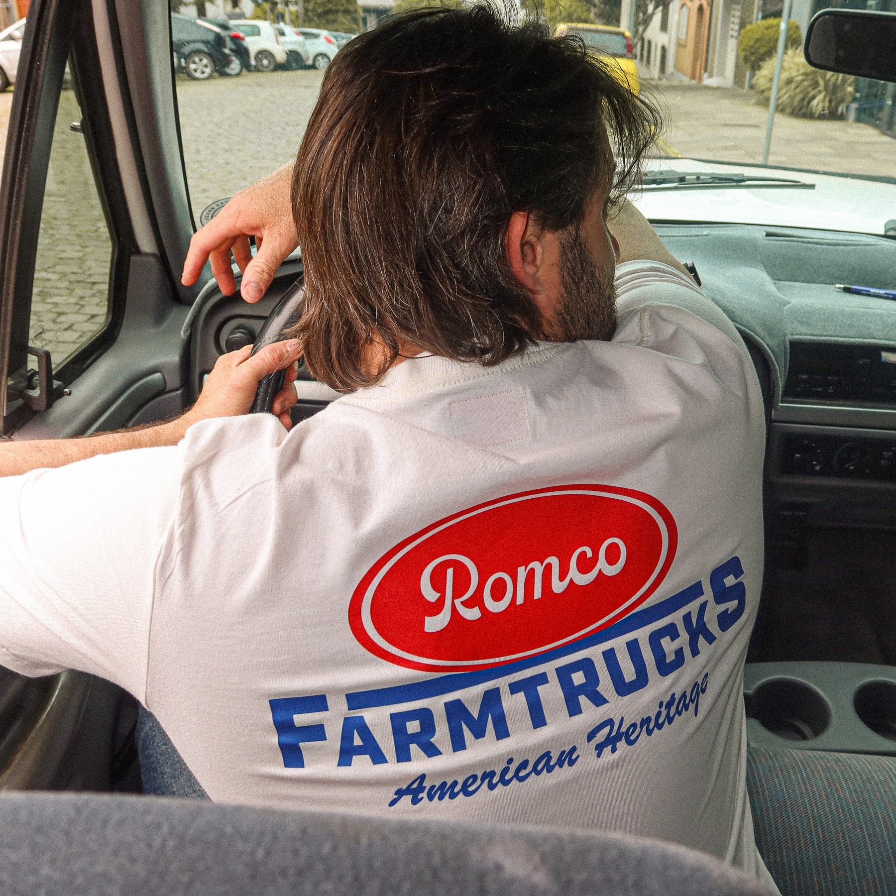 Camiseta Romco X Farmtrucks USA